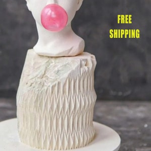 Silicone mold Fortress for texture cake decorating