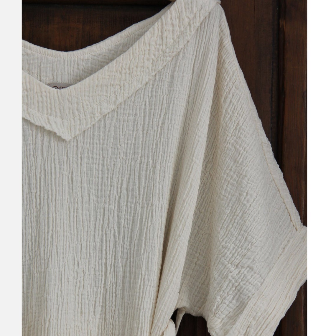 Double gauze cotton dress Etsy