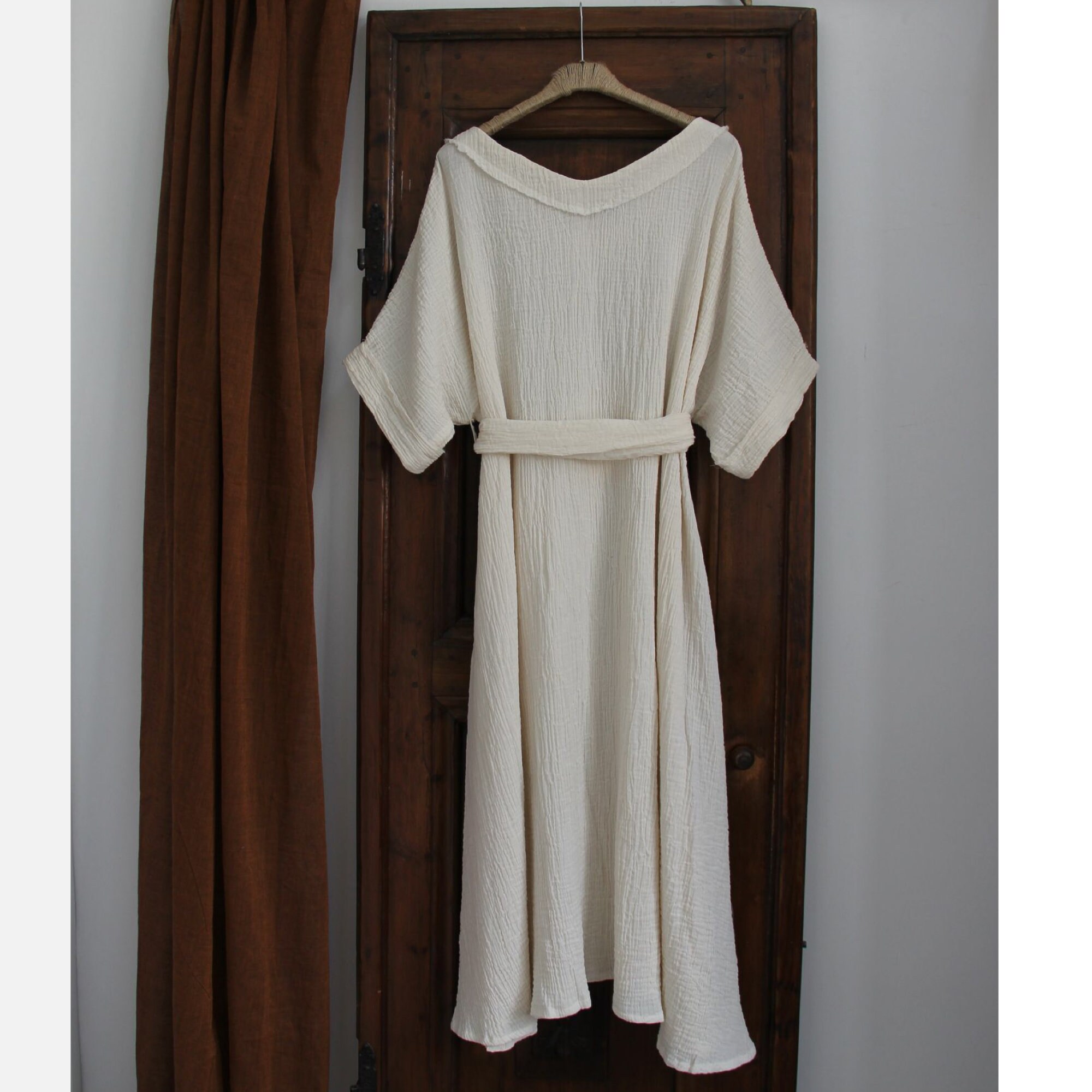 Double gauze cotton dress Etsy