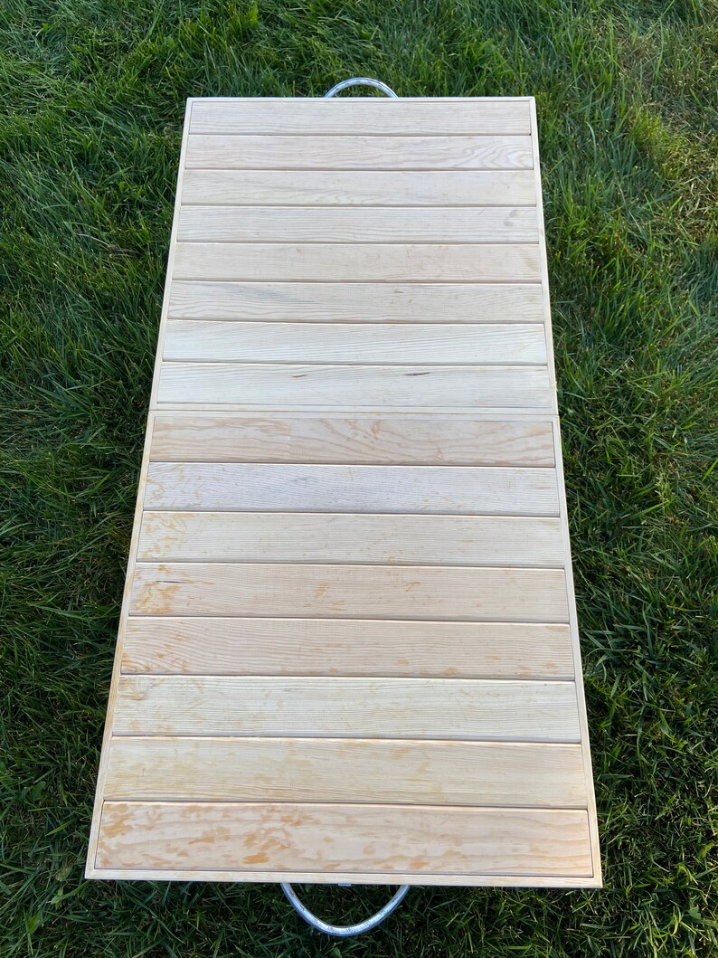 21 43 Inch Picnic Table Folding Low Picnic Table Boho Etsy