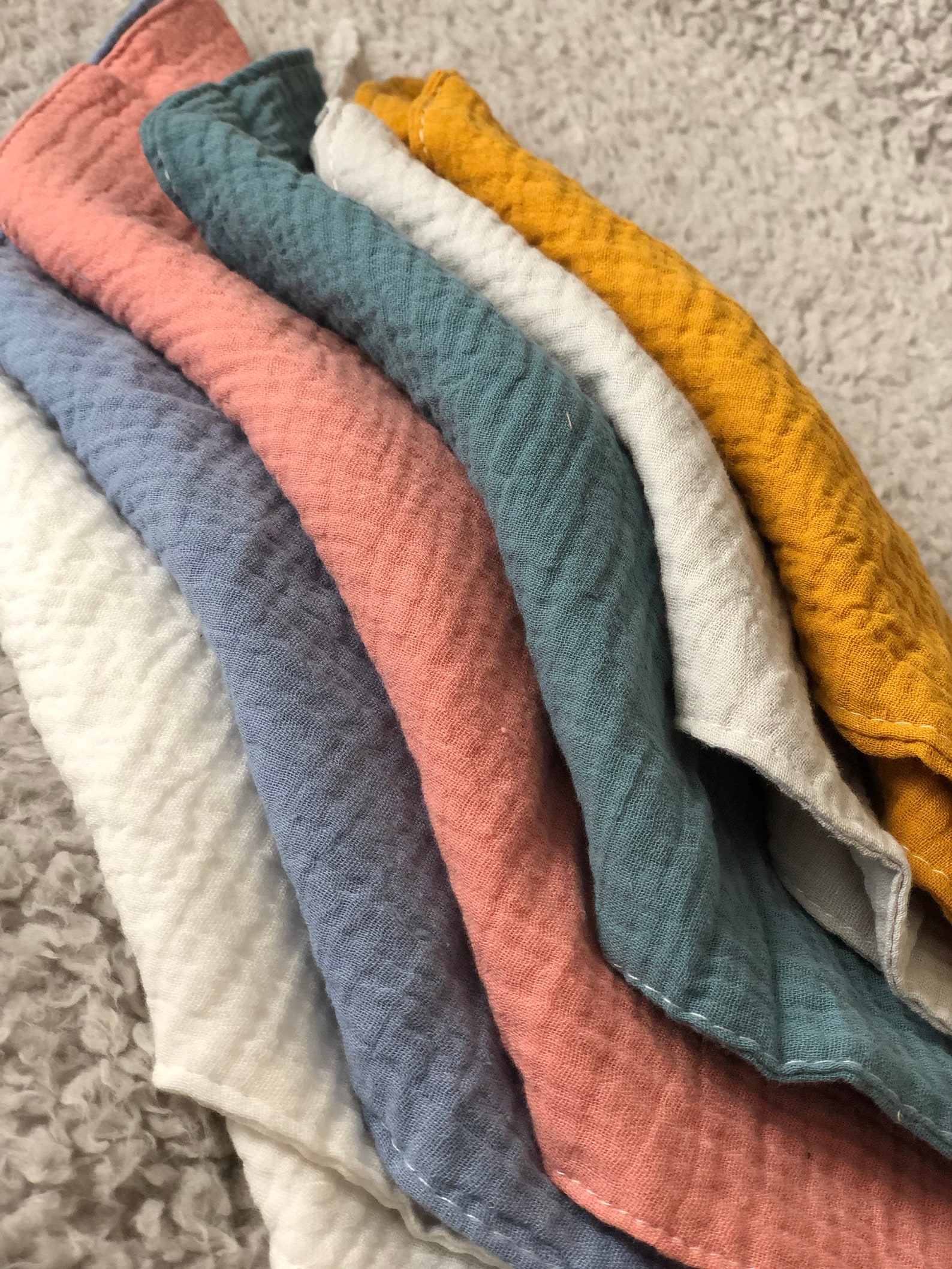 100 Organic Cotton Muslin Comforter Blanket Natural Wood Etsy