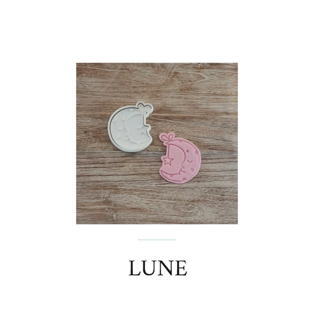 Moon Shortbread Cookie Cutter European PLA Cookie Cutter Etsy