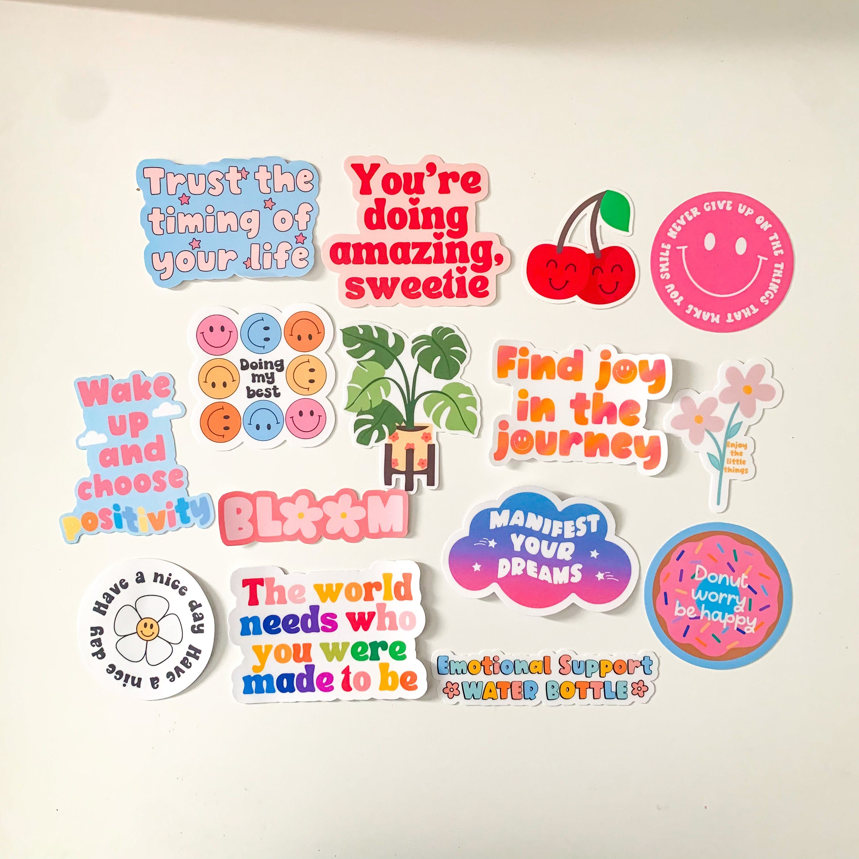 Me Stickers Aesthetic Preppy Girly Stickers Pack