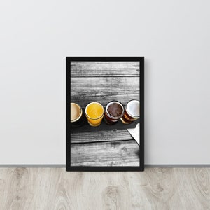 Beer Poster Home Decor| Original Photograph | Bar Decor Ideas