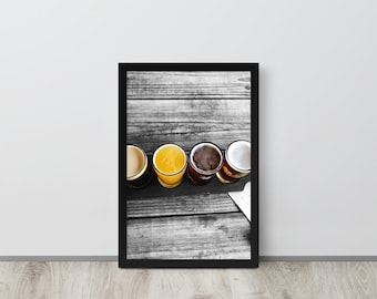 Beer Poster Home Decor| Original Photograph | Bar Decor Ideas