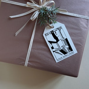 Ex libri Ex libri stamp Ex libri personali Exlibri Exlibri stempel LolaMyDesign custom stamp with man reading immagine 1