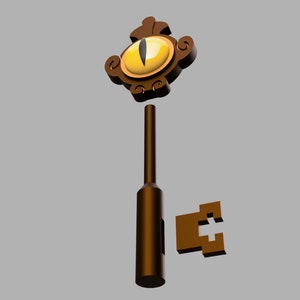 Toh Key The Owl House Portal Key Necklace | the Owl House Cosplay Portal Key ...