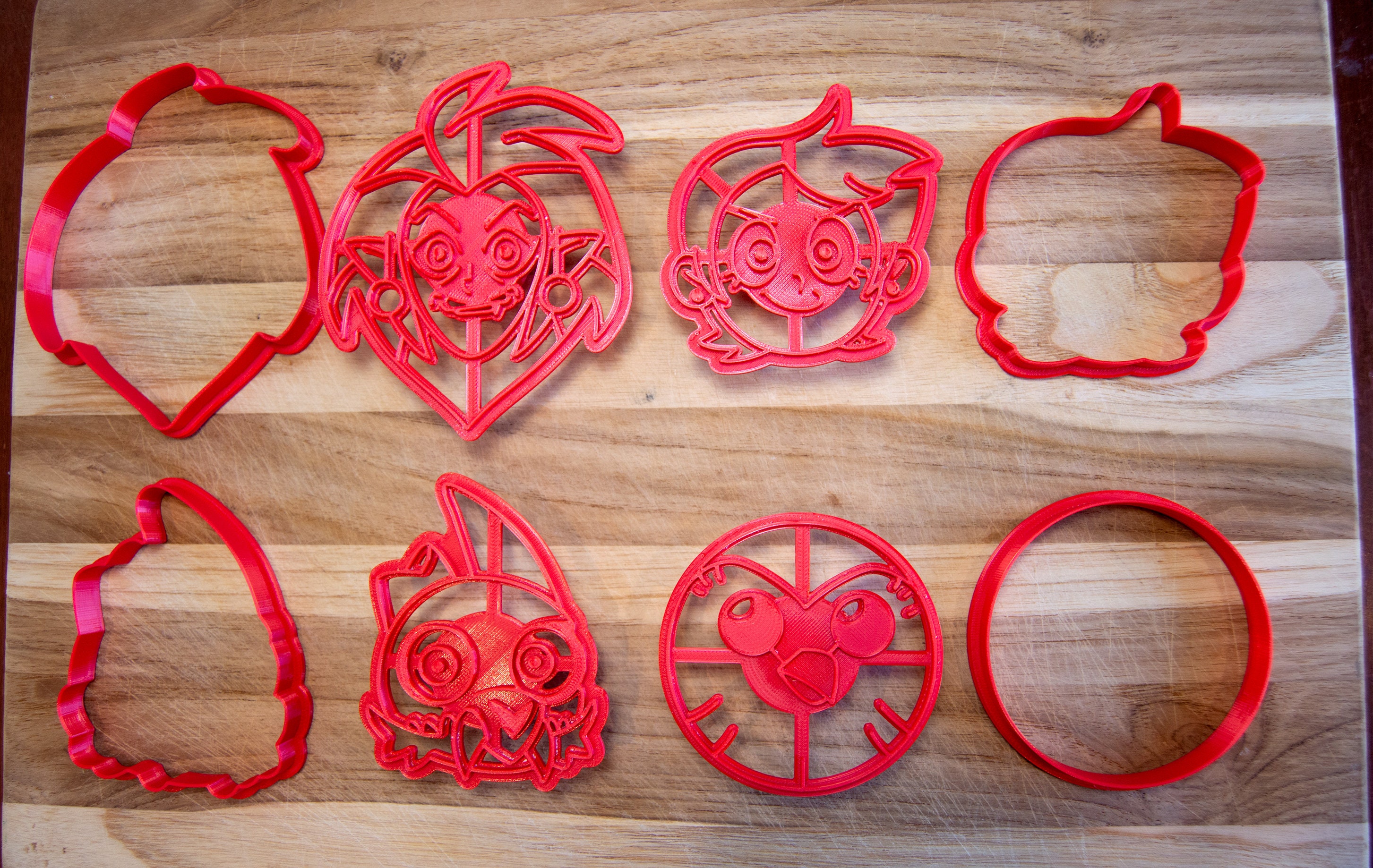 The Owl House Character Cookie Cutter Set Eda Luz King Hooty Character Cookie  Cutters 3D Printed Cookie Cutter and Cookie Stamp Set -  Finland