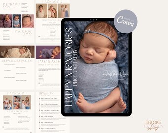 Photography Pricing Template | Photography Investment Guide