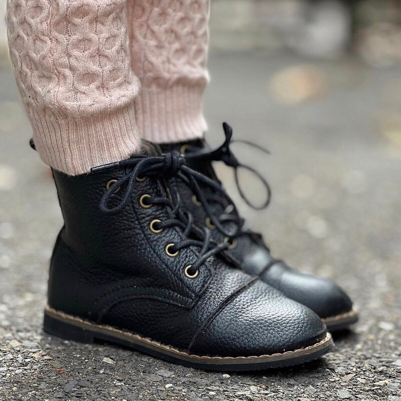 Black Baby Boots - Etsy