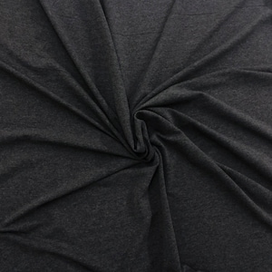 Bamboo jersey spandex stretch fabric/ organic/ breathable / knit jersey/ Soft/ sold by meter