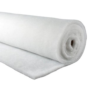Premium bonded dacron upholstery polyester batting wadding, 62 inches wide * 5 yards long, 6 oz dacron wadding, 0.75 inches thick