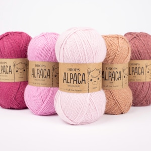 Alpaca yarn Drops ALPACA / soft alpacayarn