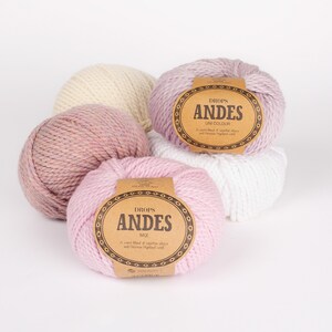 DROPS Andes / Eine kuschelige Mischung aus Alpaka und Wolle / Alpacagarn