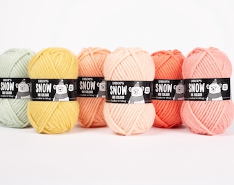 DROPS Snow Wool Yarn: Super Bulky, Feltable Winter Yarn