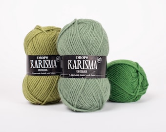 DROPS Karisma / A superwash treated wool classic / 1.8oz(50g)-109yds(100m)