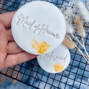 Bridesmaid/ Maid of honour biscuits