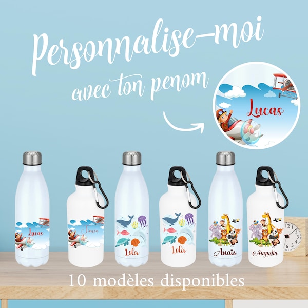 Gourde enfant personnalisée avec Photo
