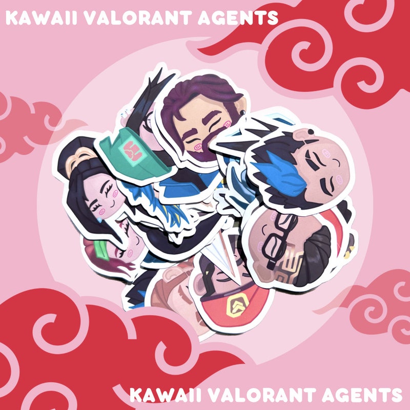Valorant Stickers - Etsy