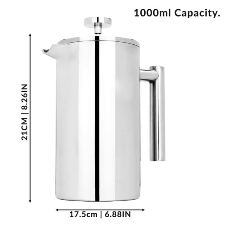 French Press Cafetiere Kaffeedose 350ml 1000ml 1500ml | Etsy