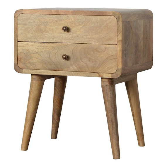 Retro style bedside table deals