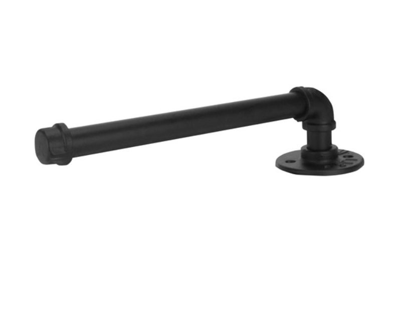 Black Iron Pipe Toilet Paper Holder Etsy UK