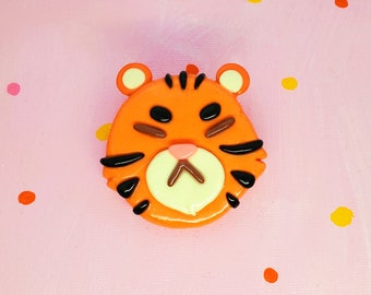 Broche del Tigre Gruñón