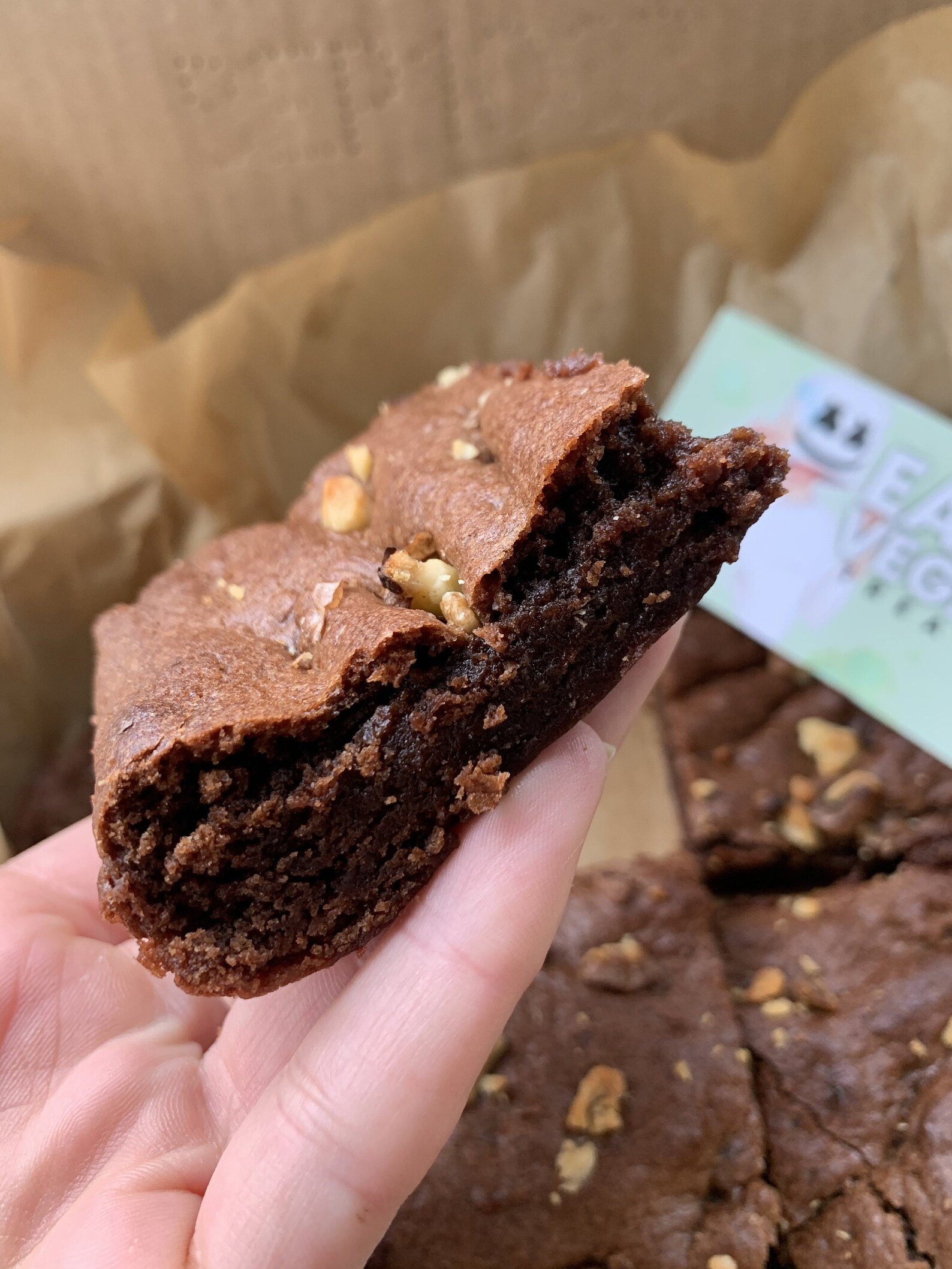 Coffee and Walnut Brownies Etsy