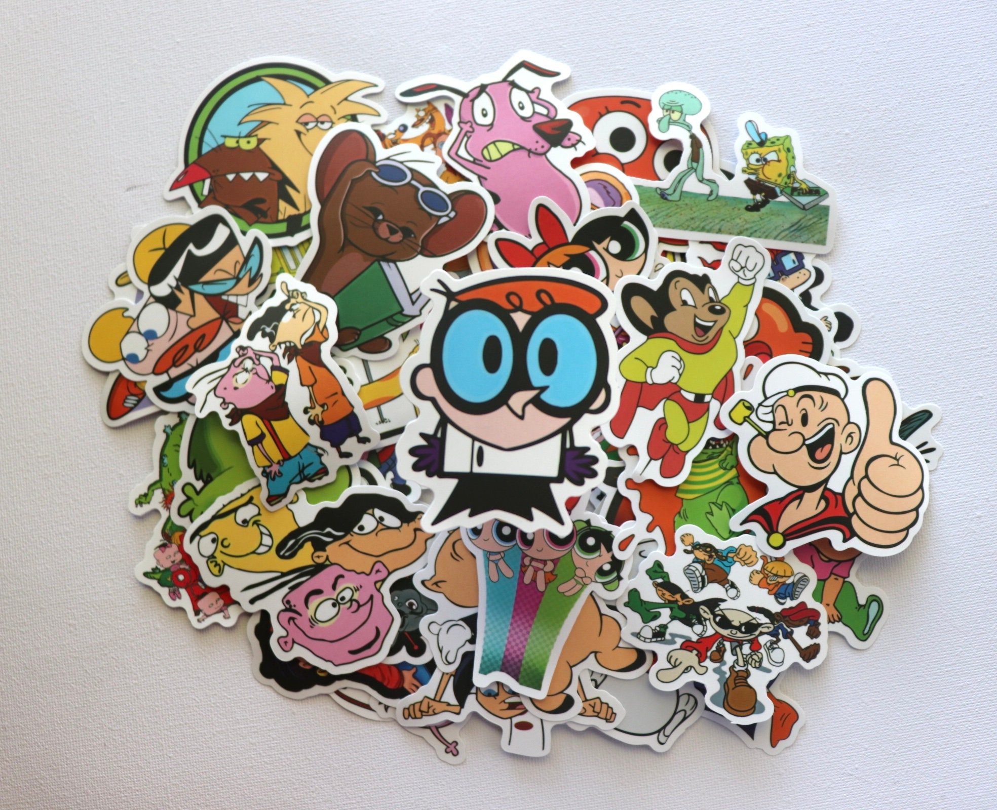 Cartoon Stickers Stickers Laptop Stickers Water bottle Etsy