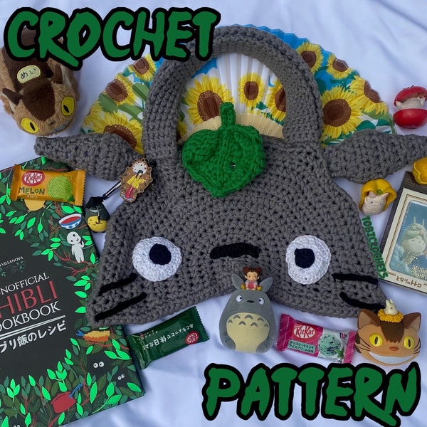 Bolso Totoro PATRÓN DE CROCHET :)