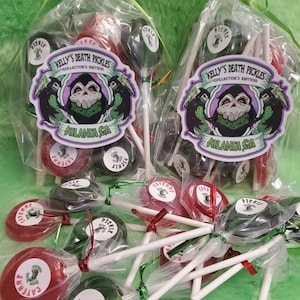 Twelve Death Pickle Lollipops