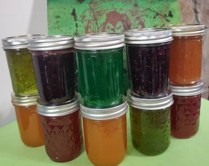 Kelly's Jellies by Kelly's Death Pickles Strawberry-Peach-Blueberry-Hot Pepper Jellies & Jams Farm to Table Fresh, Delicious, Family Recipes