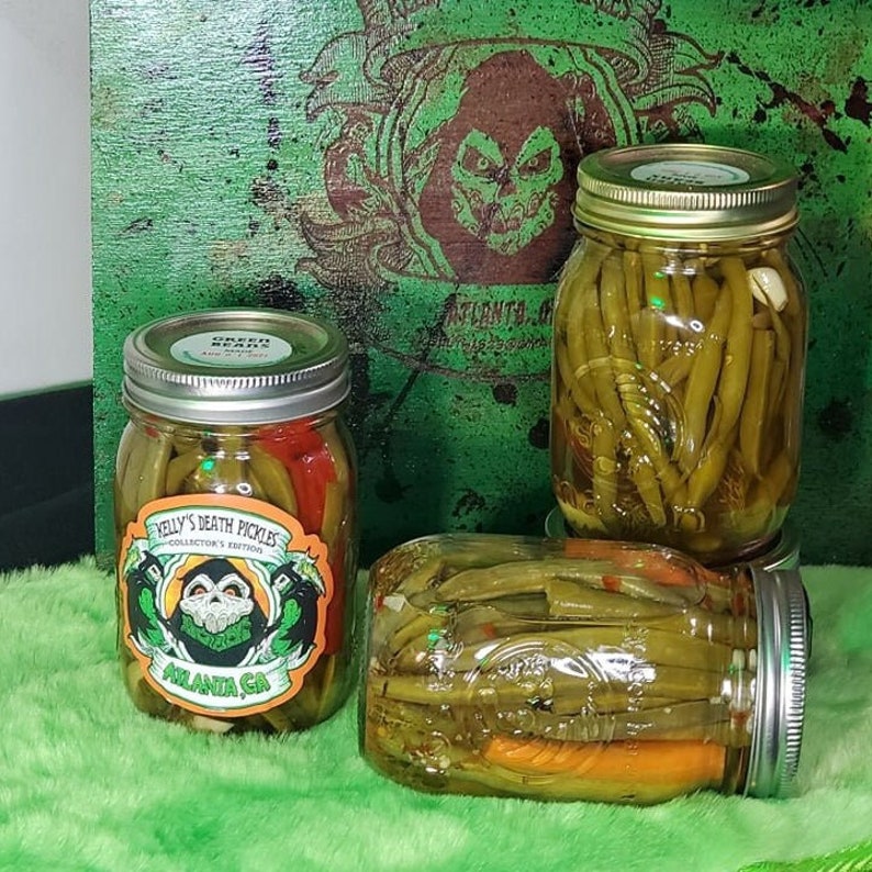 Kelly's Death Pickles New Orleansstyle Pickled Green Etsy