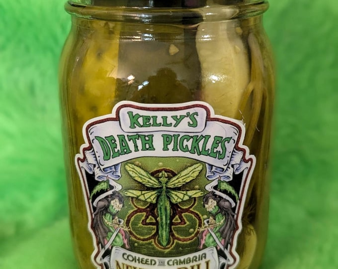 Coheed and Cambria Collector's Edition Kelly's Death Pickles - NEVERENDILL - 5 Dill Pickle Flavors