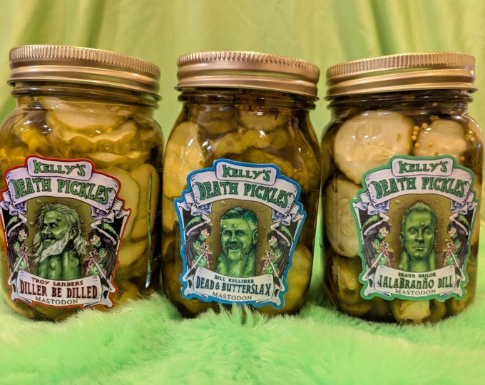Mastodon Collection Kelly's Death Pickles 3-Pack