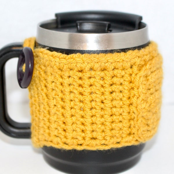 Custom Crochet Mug Cozy