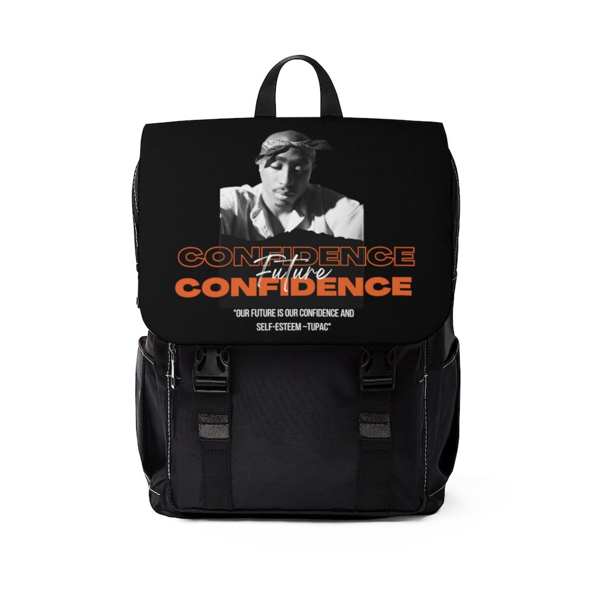Tupac Said It Unisex Casual Shoulder Backpack