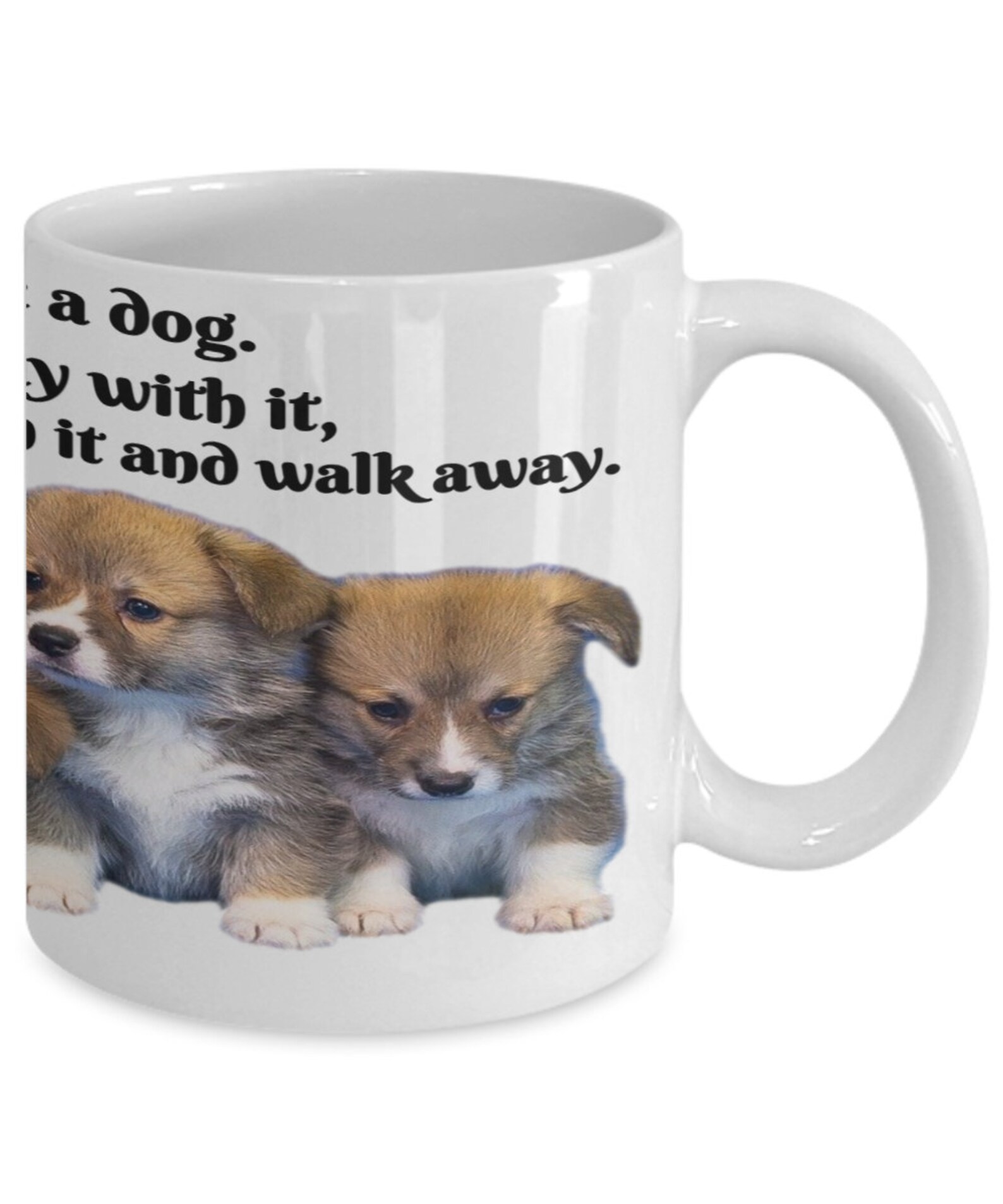 Sechs Welpen wrap mit Spruch Etsy.de