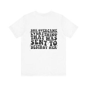 Empowering Quote Tee - Unisex Jersey Short Sleeve Tee, Motivational T-Shirt, Gift for Women, Inspirational Apparel, Overcoming [...]