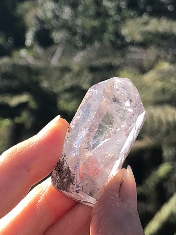 ポリッシュポイント（ガーデンクォーツ） 珍品！]クォーツインクォーツガーデンクォーツポリッシュポイント/庭園