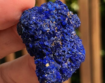 Ejemplar de azurita azul intenso / Cristal de azurita natural / Mineral de colección / De una colección de 35 años