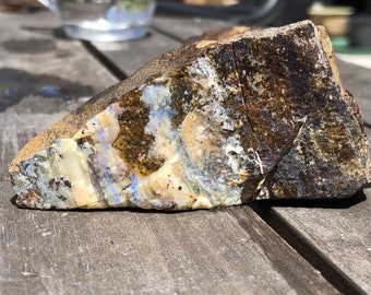 Australian Boulder Opal 2 Piece lot