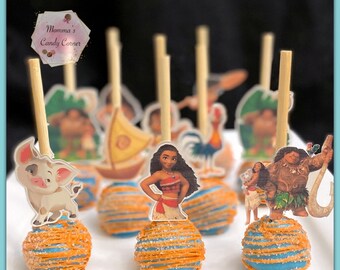 Moana Cake Pop Etsy