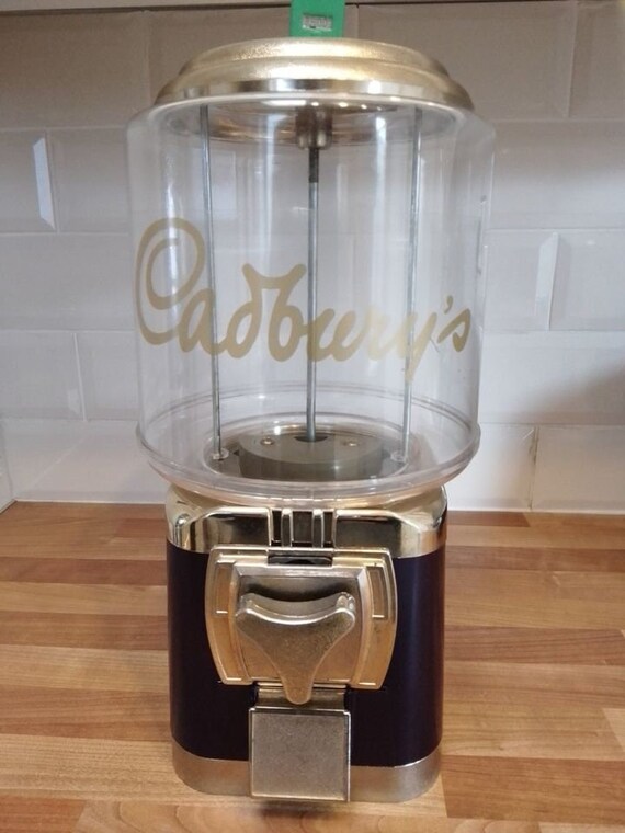 VINTAGE SSF Gumball Machine Cadburys Silent Sales Force one Etsy UK