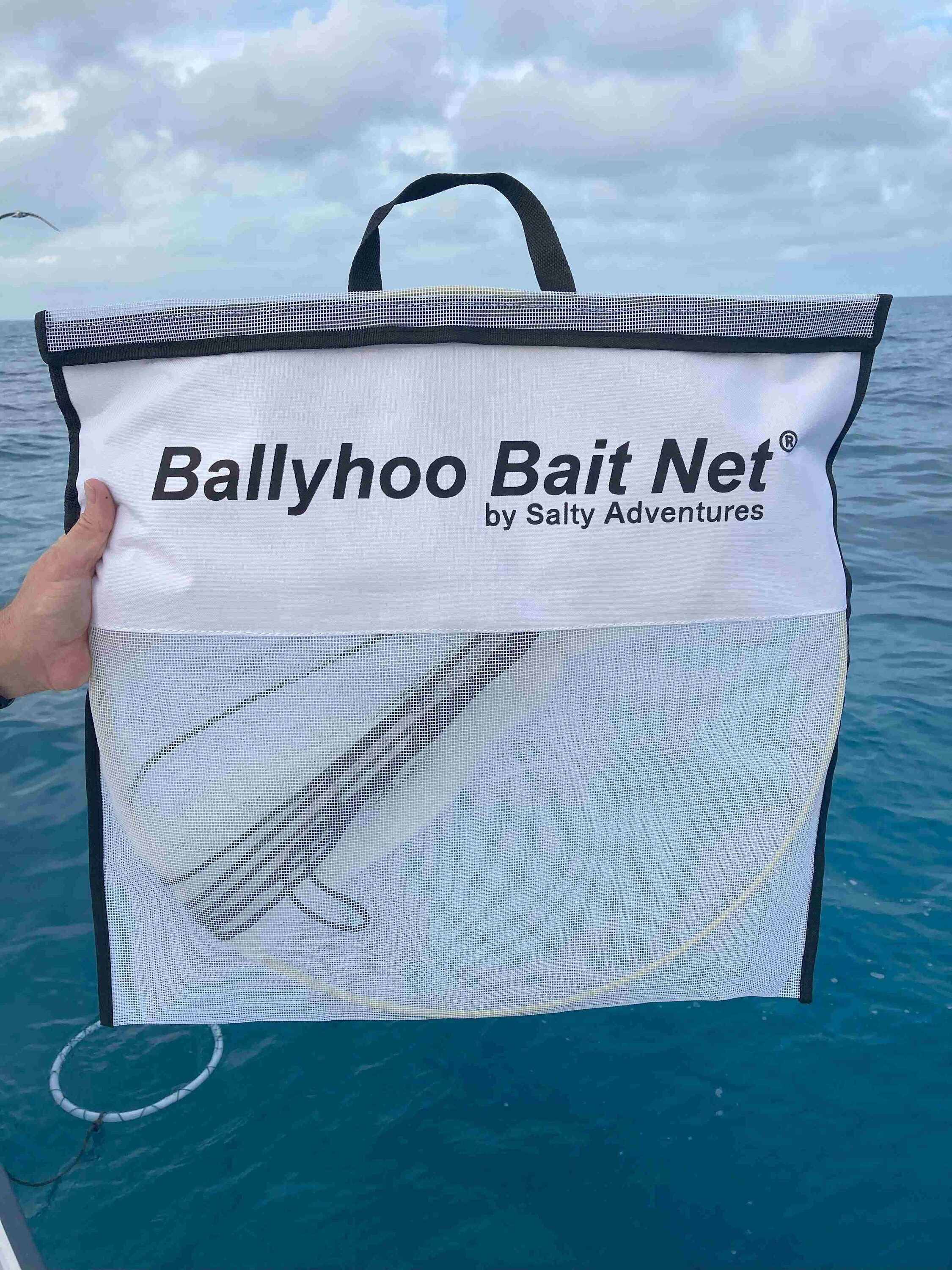Ballyhoo Bait Net Collapsible Hoop Net Folds for Easy Storage