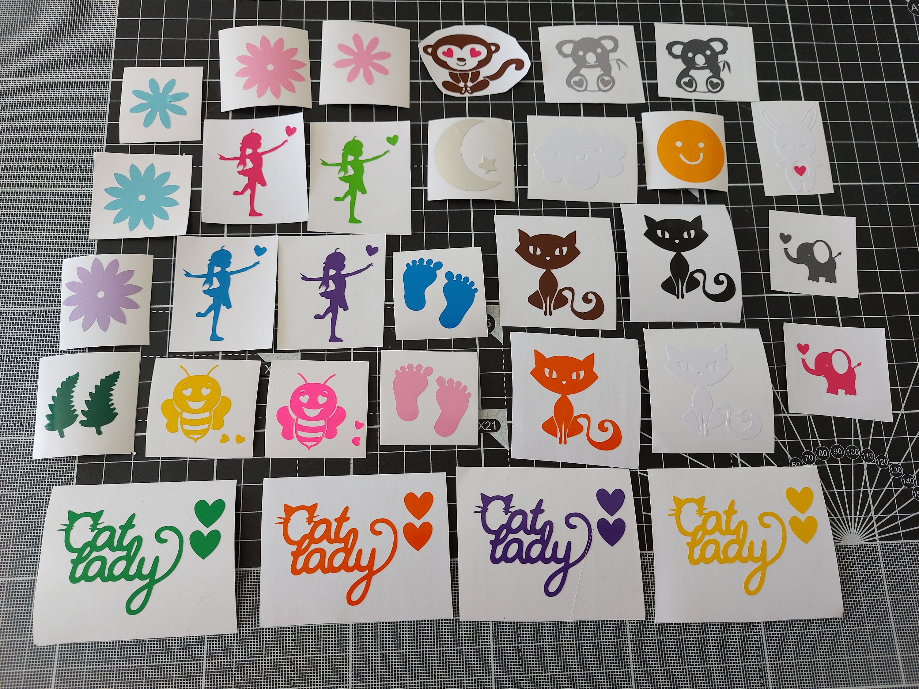 Bulk Vinyl Stickers for Crafting Etsy