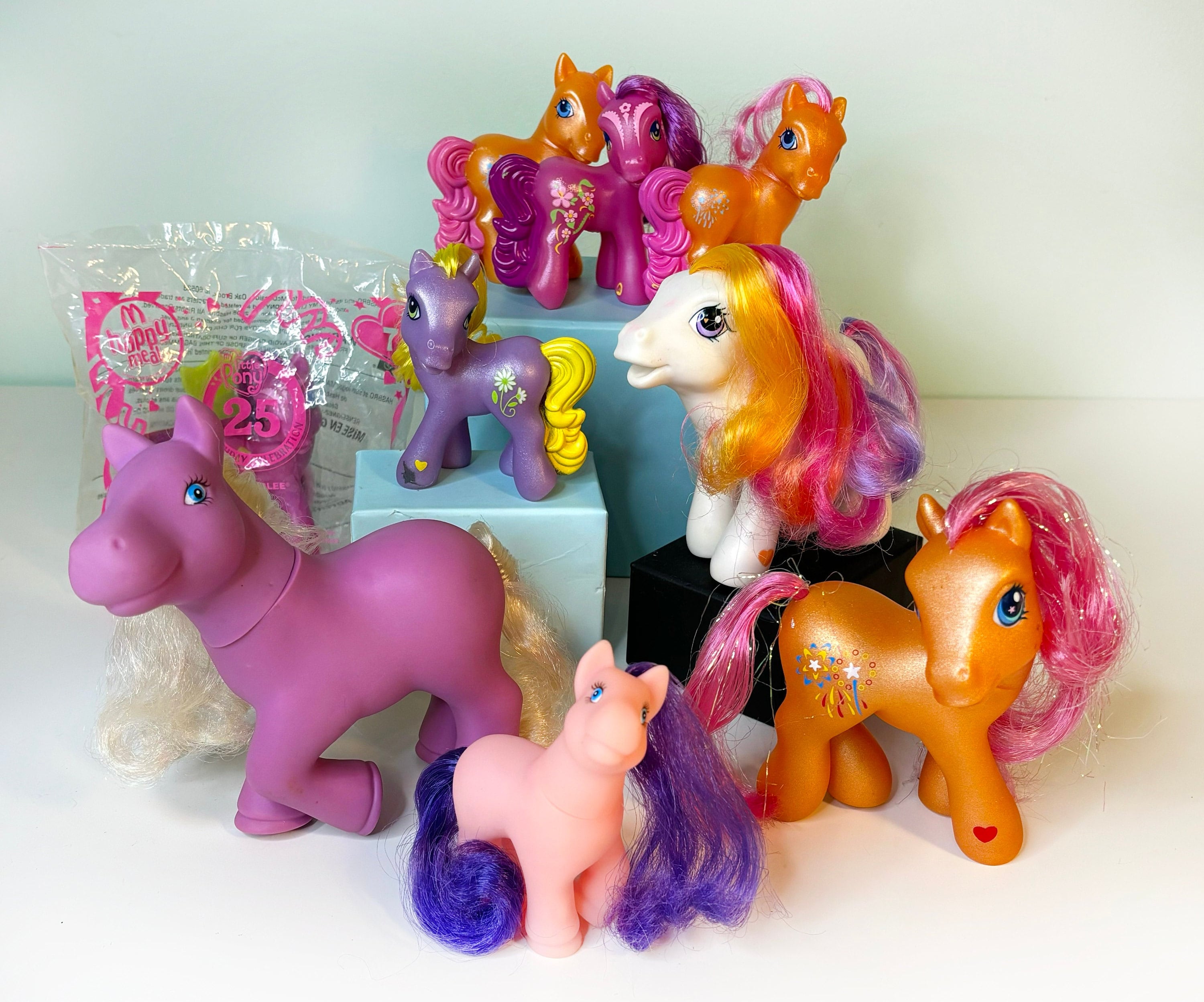 Vintage Hasbro My Little Pony Lot of 9 - Etsy