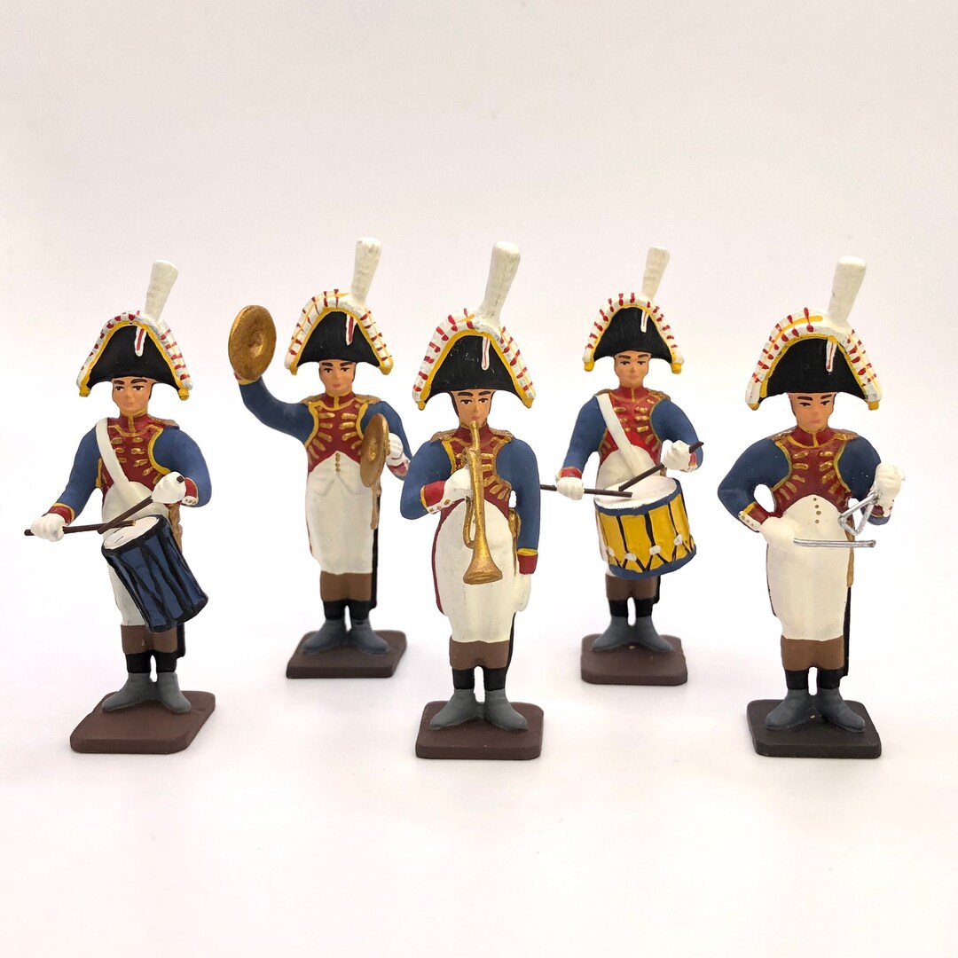 Vintage Napoleonic Musical Band Toy Soldier Lead 1/32 Scale 1804-1812 ...