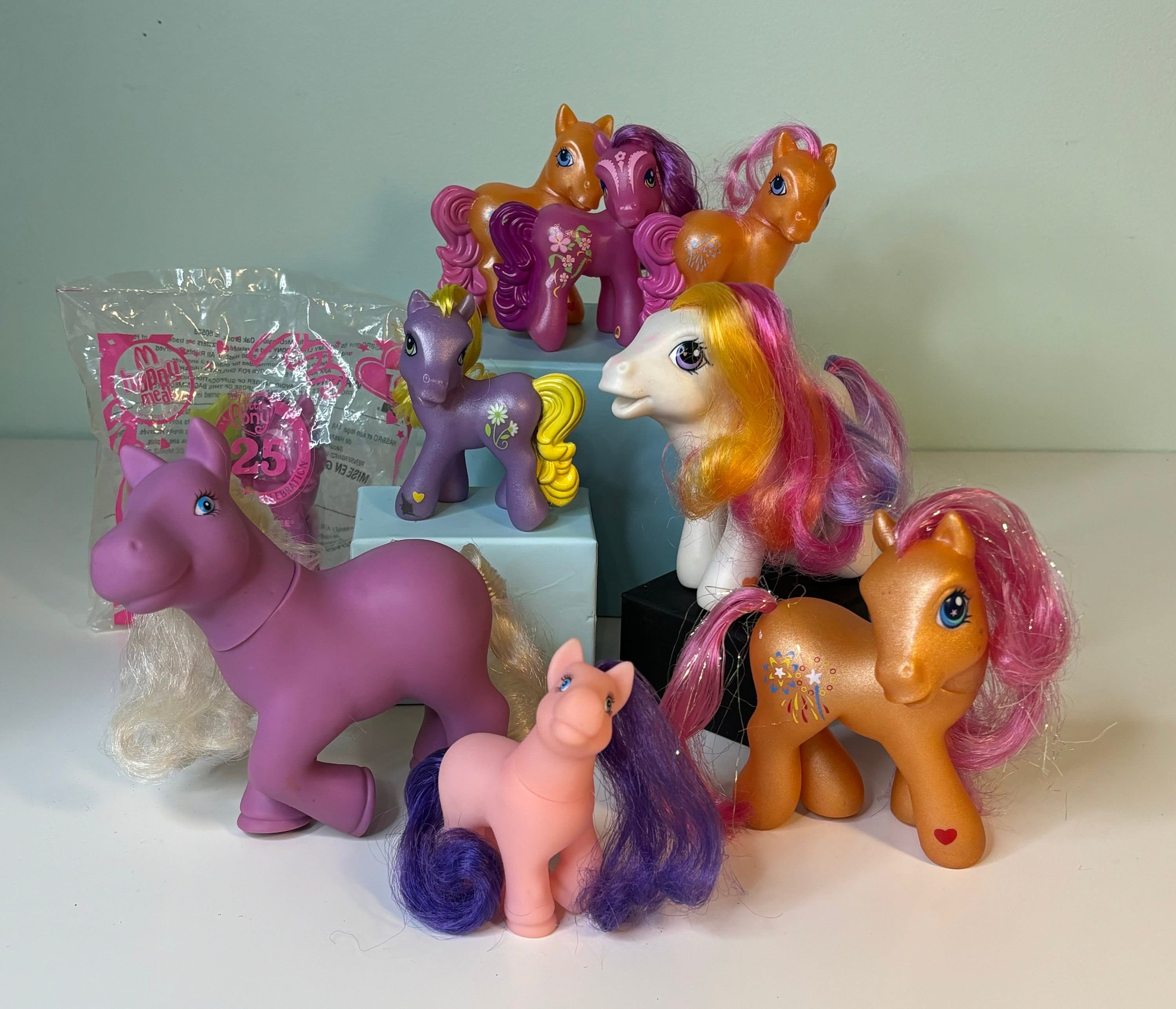 Vintage Hasbro My Little Pony Lot of 9 - Etsy