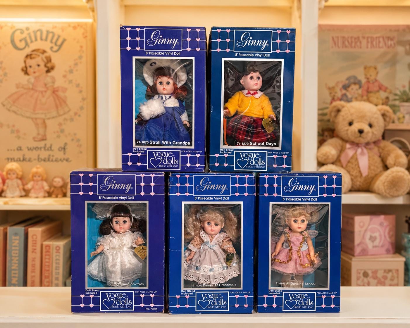 Vogue Ginny Doll 1980s - Etsy